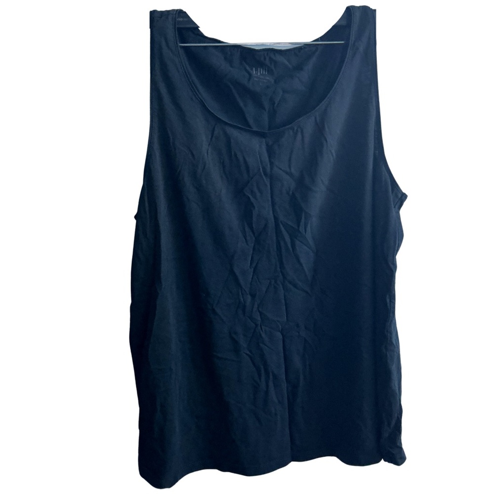 J. JILL Easy A-Line Tank Top Black Large